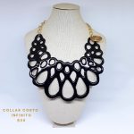 Collar Corto Infinito de Polímero