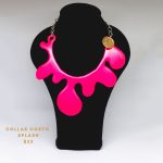 Collar Corto Splash de Polímero