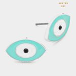 Aretes Topos Topitos Ojo Turco Evil Eye