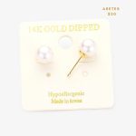 Aretes Topos Topitos Perla
