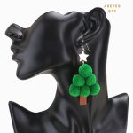 Aretes Arbol Arbolito de Navidad Navideños