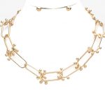 Collar Chain Clip XL Dorado