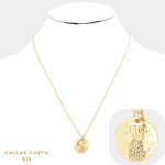 Collar Corto con Dije de Piña