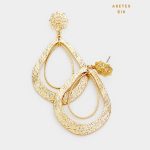 Aretes Gota Dorada