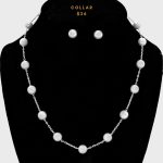 Collar de Cadena con Perlas