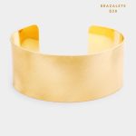 Brazalete Cuff Dorado